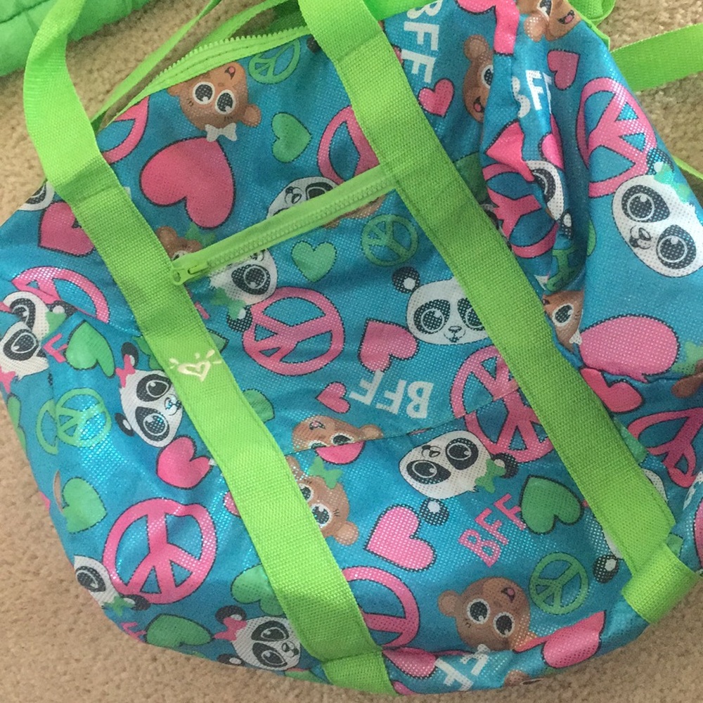 🙉Cutest JUSTICE Sleeping Bag Ever SALE!!🙈 - Picture 2 of 2
